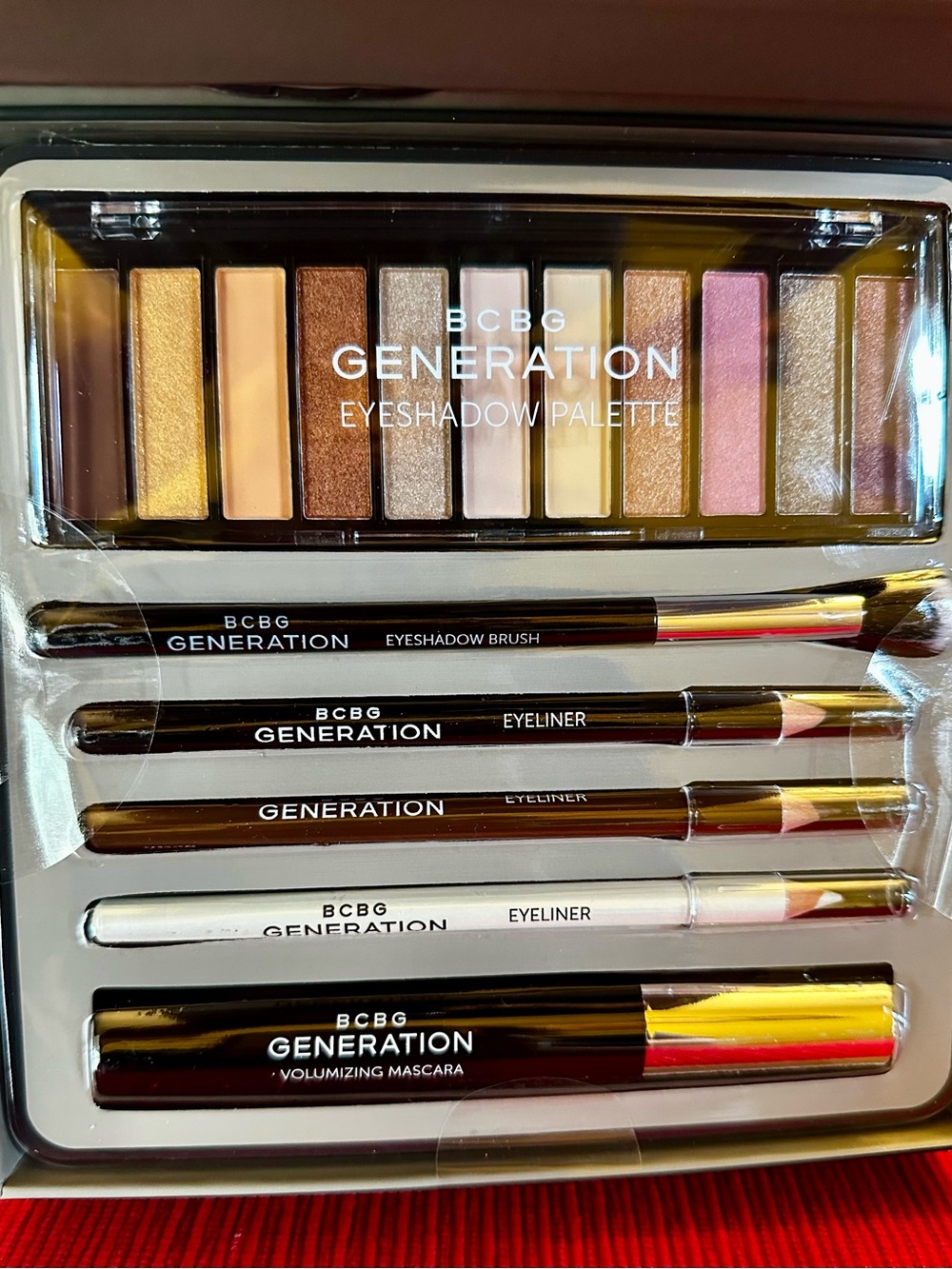 BCBGeneration Eyeshadow Palette & Eye Set - Gold, Champagne, Pink, Bronze